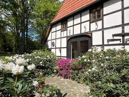 Vorgarten - Mehrfamilienhaus, Wohnhaus mit 383,10 m&sup2; in Bassum / Katenkamp zum Kaufen