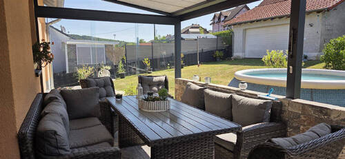 überdachte Terrasse - 