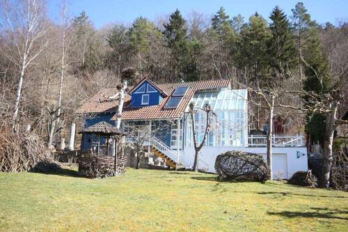 25006-JI-1 - ...dort wo man zur Lage noch Paradies sagen kann und man auch Füchse und Rehe am Waldrand sieht