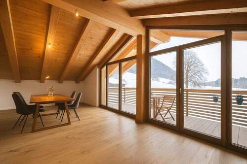 Alpen-Immo_Schliersee_Visualisierung_Wohnzimmer - 3 Zimmer Etagenwohnung zum Kaufen in Schliersee