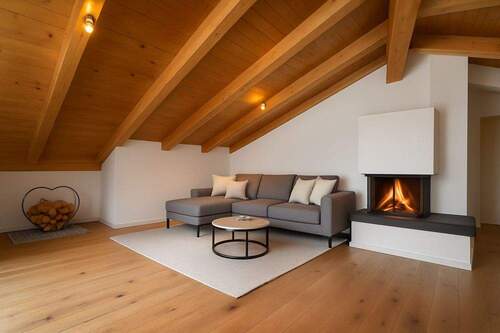 Visualisierung_Wohnzimmer - 3 Zimmer Etagenwohnung in Schliersee