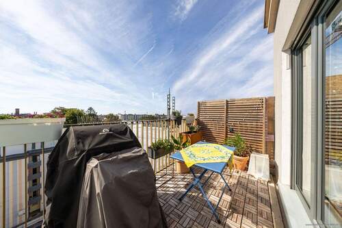 sonniger Westbalkon - 