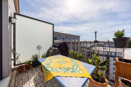 sonniger Westbalkon - 