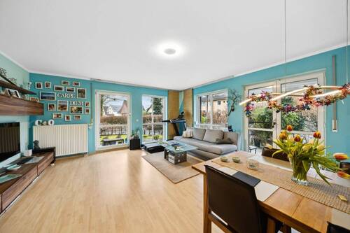 Wohnbereich - 3 Zimmer Etagenwohnung zum Kaufen in Hamburg / Rahlstedt