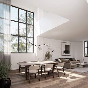 BT7 - Innenansicht mit Galerie 03.jpg - 4 Zimmer Mehrfamilienhaus, Wohnhaus zum Kaufen in Augsburg