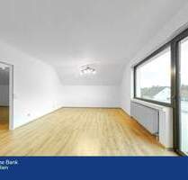 Modernes Wohnen über den Dächern von Minden - Kernsanierte 2-Zimmer-Dachgeschosswohnung mit Balkon und Stil