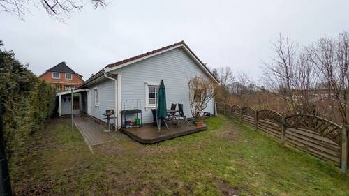 Gartenansicht - Bungalow mit 107,00 m&sup2; in Sterup zum Kaufen