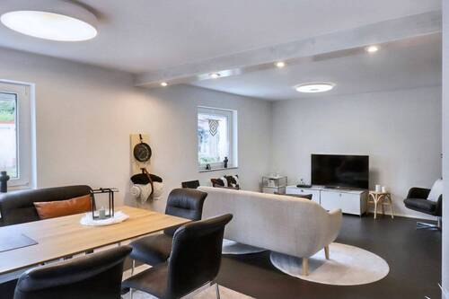Wohn-/Esszimmer - 4 Zimmer Einfamilienhaus in Dentlein am Forst