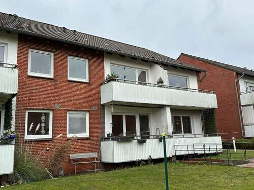 Rückansicht - 1 Zimmer Etagenwohnung zum Kaufen in Husum