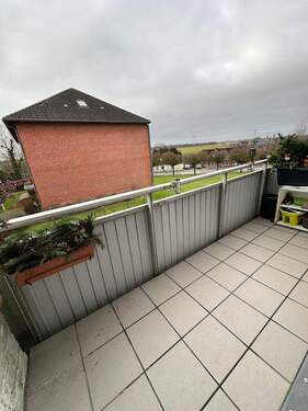 Balkon - 1 Zimmer Etagenwohnung in Husum