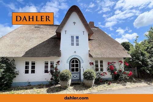 Außenansicht - Historisches Friesenhaus im beschaulichen Oevenum auf Föhr