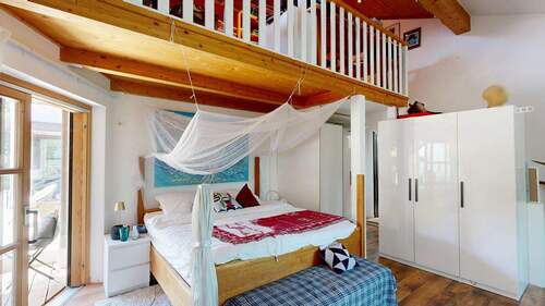 Schlafzimmer mit Galerie - 