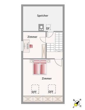2. Obergeschss / Dachgeschoss - 