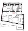 Grundriss - Etagenwohnung mit 72,50 m² in Cuxhaven zum Kaufen