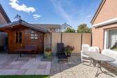 Terrasse, Gartenhaus - 