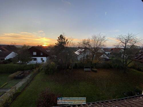 Aussicht Wohnbereich - 2 Zimmer Etagenwohnung in Schrobenhausen