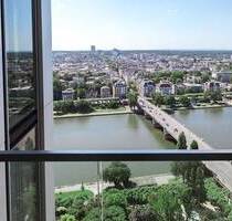 Exklusives Chefbüro mit Besprechungslösung am Mainufer im WINX Tower - Frankfurt am Main Innenstadt