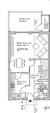 Erdgeschoss - 4 Zimmer Doppelhaushälfte zum Kaufen in Hoisdorf