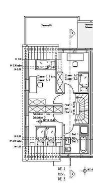 Dachgeschoss - 4 Zimmer Doppelhaushälfte in Hoisdorf