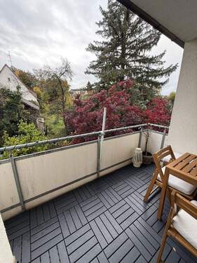 Ausblick Balkon - 