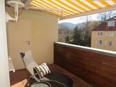 Balkon mit Markise - 