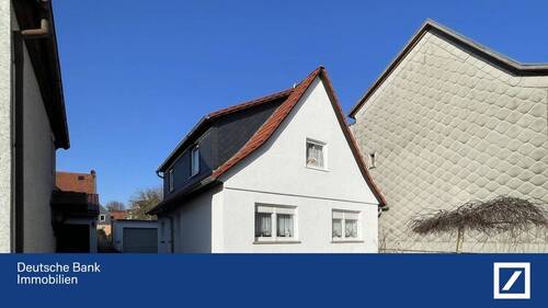Bild 1 - Klein - aber fein: Ein EFH mit Vorgarten und Innenhof für einen 2 bis 3 Personenhaushalt