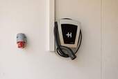 Wallbox und Starkstrom-Anschluss - 