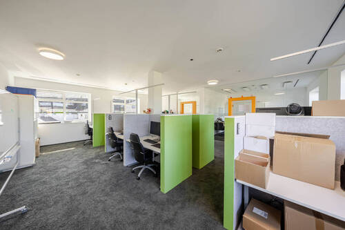 Blick durch die Bürofläche - 