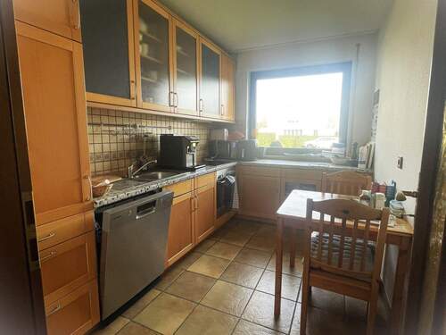 Wohnküche mit Einbauküche - 