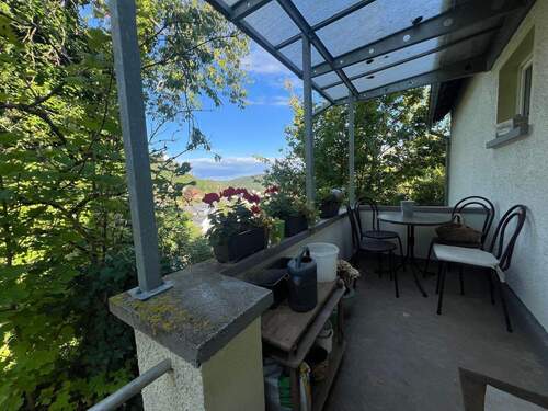 Überdachter Hauseingang - 