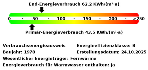 Energieverbrauchswerte - 