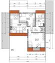 Grundriss-Skizze obere Ebene - 