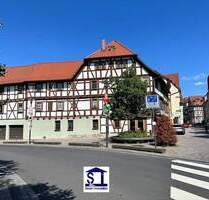 Wohn - und Geschäftshaus in Schmalkalden - Mach was draus ! 2 Wohnungen + Gewerbe + Doppelgarage jetzt - bis zu 5 Wohnungen möglich !