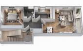 3D-Grundriss - 