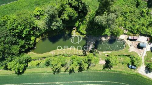 Fischteiche aus der Luft - 