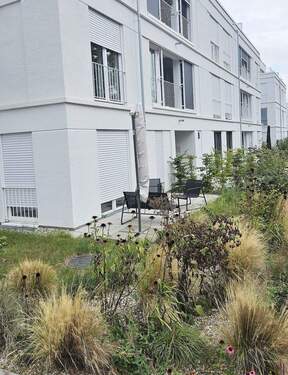 Ansicht Terrasse mit Garten - 