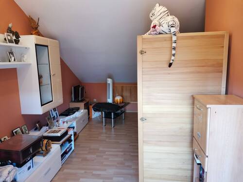 wohnlich ausgebauter Dachboden - 