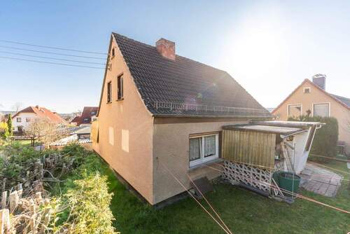 Hinteransicht - Einfamilienhaus mit 109,00 m&sup2; in Jena zum Kaufen