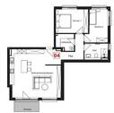 Grundriss - Terrassenwohnung mit 85,30 m² in Cuxhaven zum Kaufen