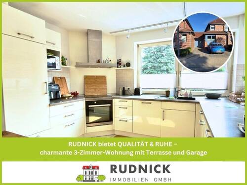 Titelbild - LB-11721 - RUDNICK bietet QUALITÄT & RUHE - charmante 3-Zimmer-Wohnung mit Terrasse