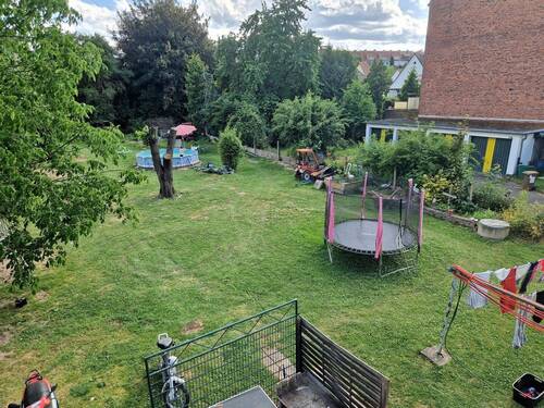Blick vom Balkon (1.OG) - 