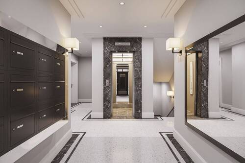 Treppenhaus - 4 Zimmer Etagenwohnung in Düsseldorf