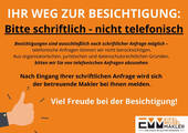 Nur schriftliche Anfragen - 