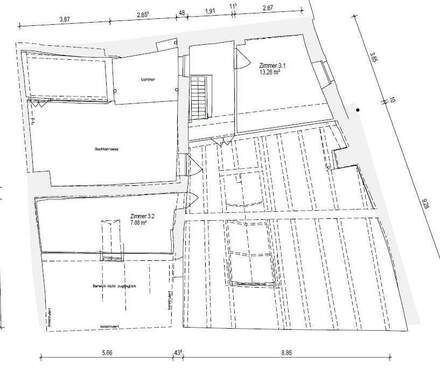 Dachgeschoss - Bestand - 