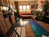 Wohn-Esszimmer - Hier will ich wohnen! Schöne 2 Zimmer-Wohnung mit Balkon in N-Hummelstein