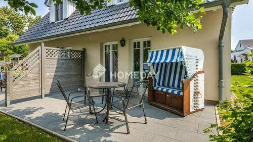 Terrasse 1 - Urlaub vermieten, Erholung genießen - Ihr Haus im Ferienpark an der Küste