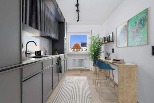 Bild 4 - Etagenwohnung mit 82,00 m&sup2; in Augsburg zum Kaufen