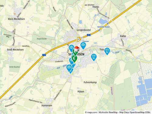 Geolyzer Kartenausschnitt - 