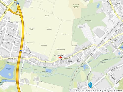 Geolyzer Kartenausschnitt - 