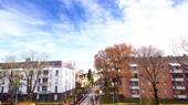 Aussicht v. Balkon - Zentral gelegene 1-Zi.-Whg. mit nahe gelegenen Einkaufsmöglichkeiten und einer hervorragenden Infrastruktur!